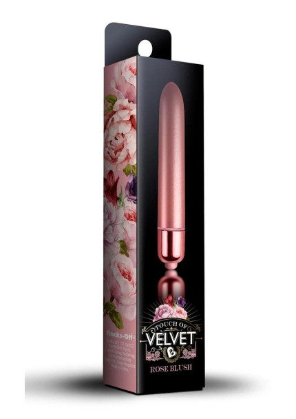 Touch Of Velvet Rose Blush Bullet Vibrator