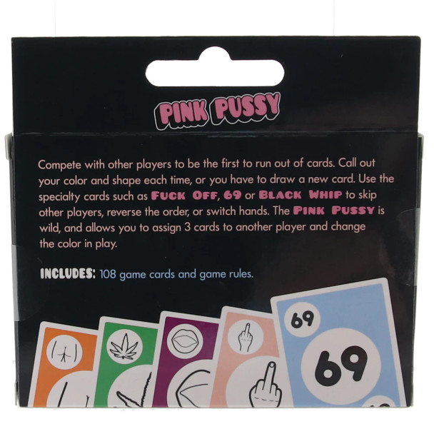 Pink Pussy Card Game