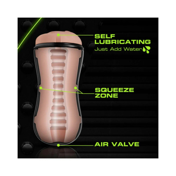 Soft + Wet Self Lubricating Stroker