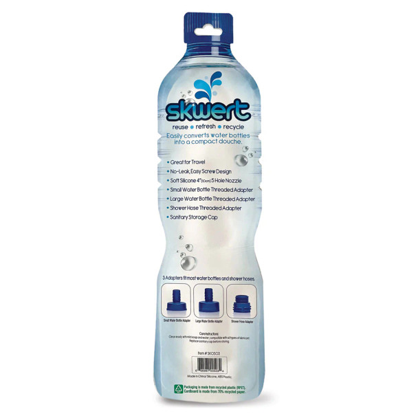 Water Bottle Douche Kit