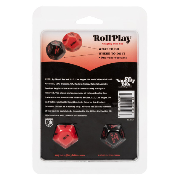 Roll Play Naughty Dice Set