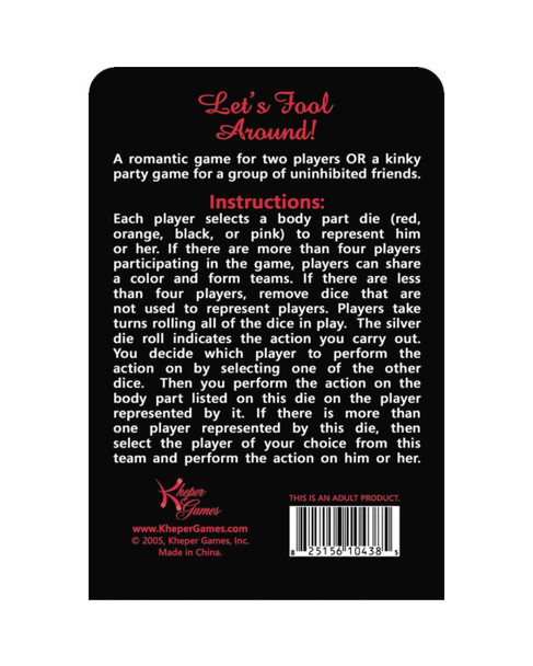 Let's Fool Around The Game