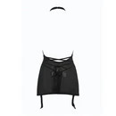 Savannah Mesh Garter Dress & Open Thong