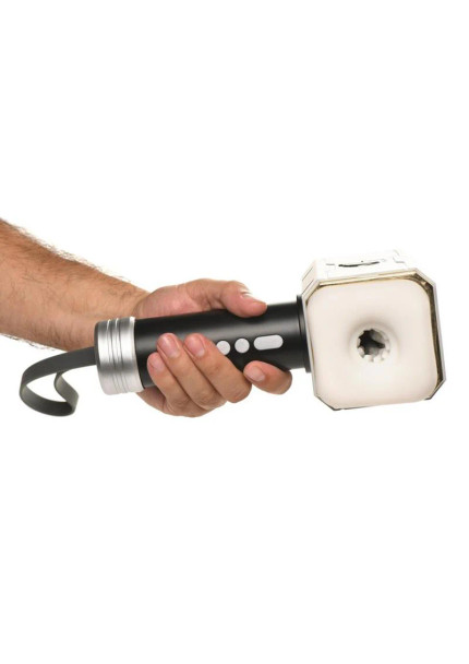 Thunder Stroker Sucking Masturbator