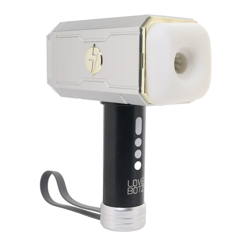 Thunder Stroker Sucking Masturbator