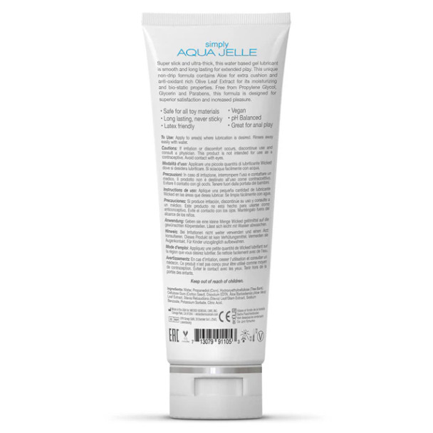 Simply Aqua Jelle Lubricant