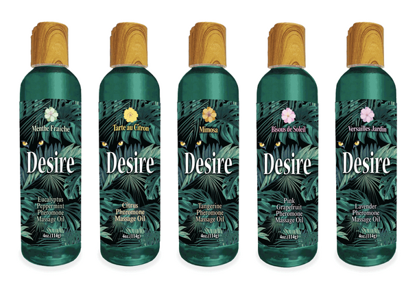 Desire Pheromone Massage Oil