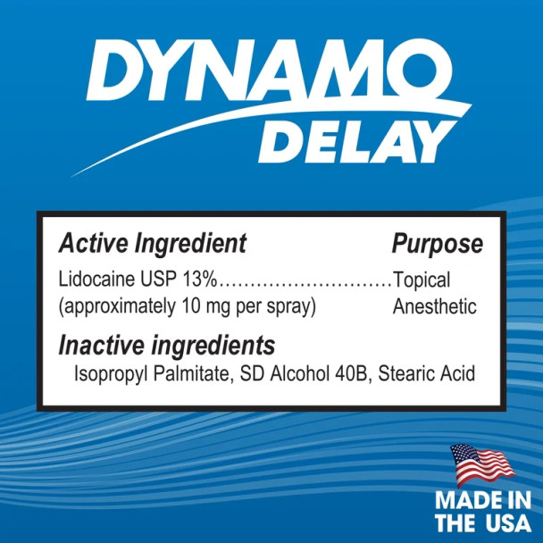 Dynamo Delay Male Genital Desensitizer Spray