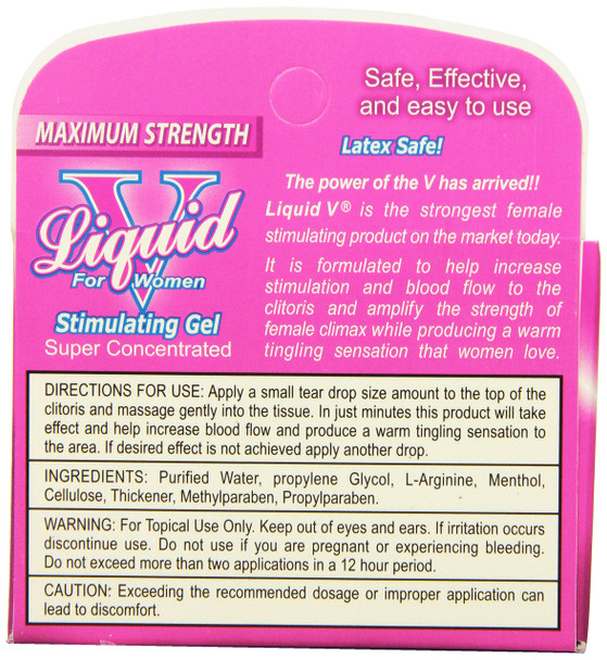 Liquid V Stimulating Arousal Gel
