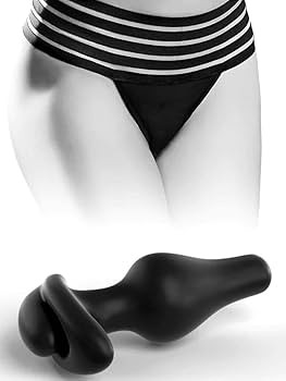 Crotchless Love Garter w/ Butt Plug