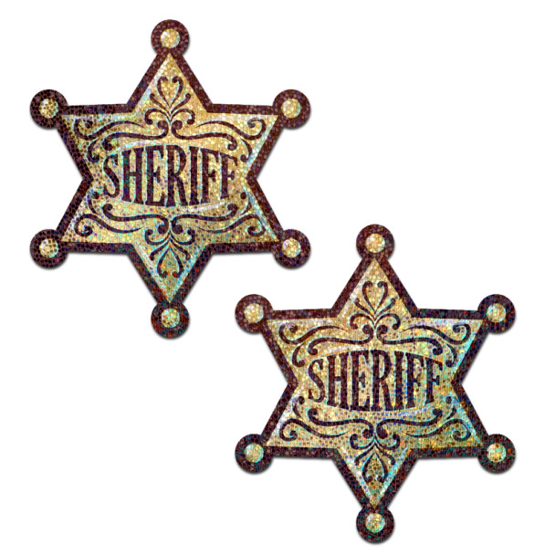 Sheriff Nipple Pasties