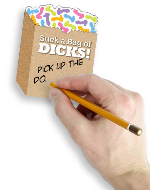 Suck A Bag Of Dicks! Sticky Notes