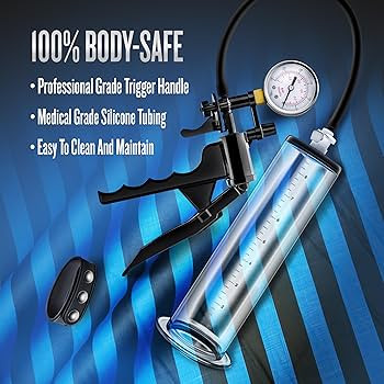 VX8 Penis Pump System w/ Silicone Cock Strap