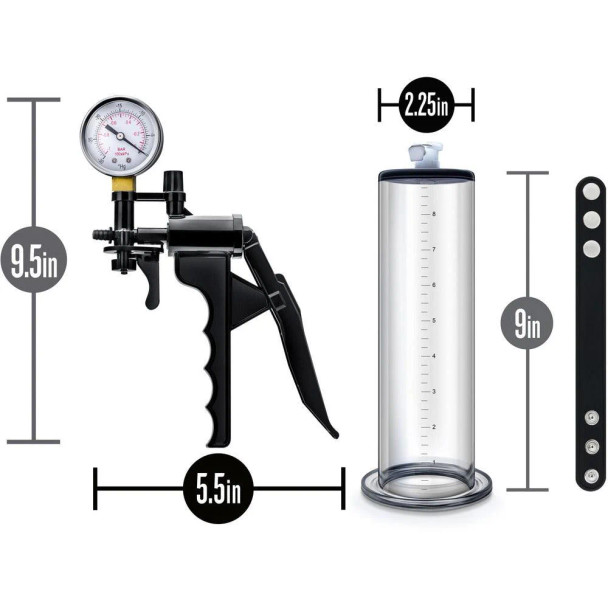 VX8 Penis Pump System w/ Silicone Cock Strap