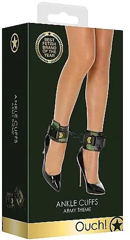 Army Theme Ankle Cuffs