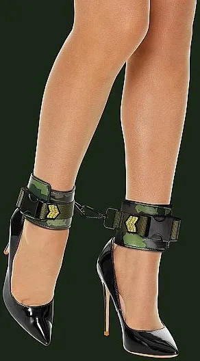 Army Theme Ankle Cuffs
