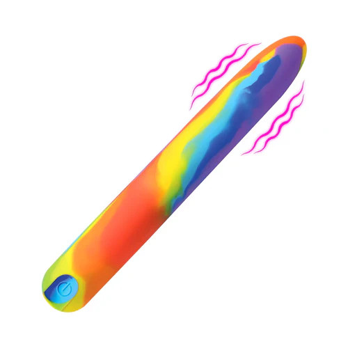 Rainbow Silicone Vibrator