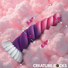 Cloud Rider Vibrating Silicone Dildo