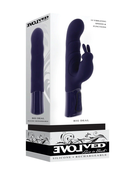 Big Deal Girthy Rabbit Vibrator