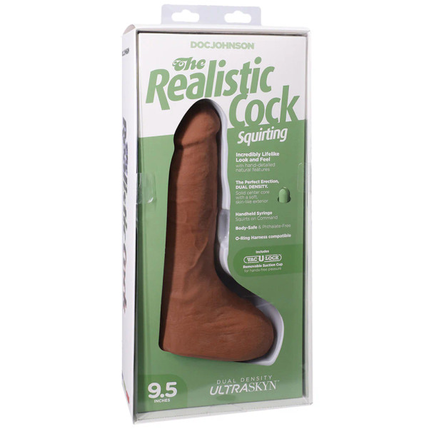 9.5" Realistic Squirting Dildo