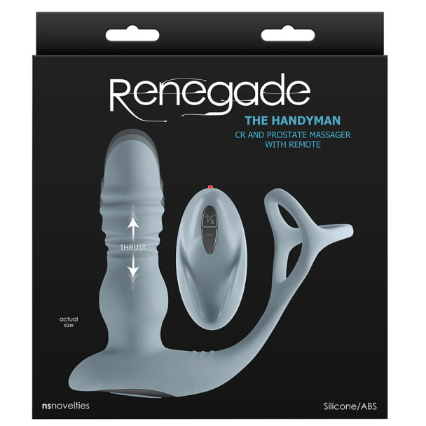 The Handyman Cock Ring & Prostate Massager