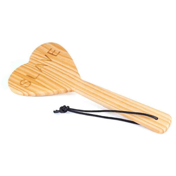 Slave Wood Heart Paddle