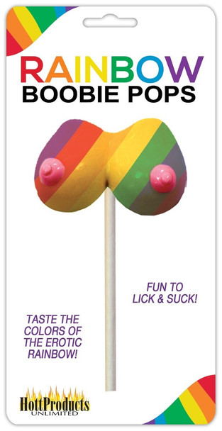 Rainbow Boobie Pops