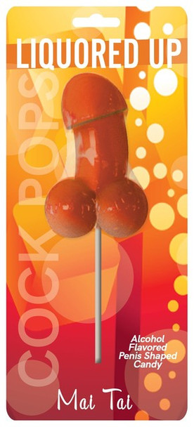 Liquored Up Penis Shaped Lollipop