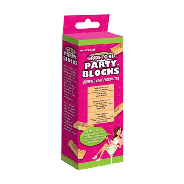 Bride-To-Be Party Blocks Game