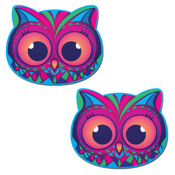 Owl Tribal Nipple Pasties
