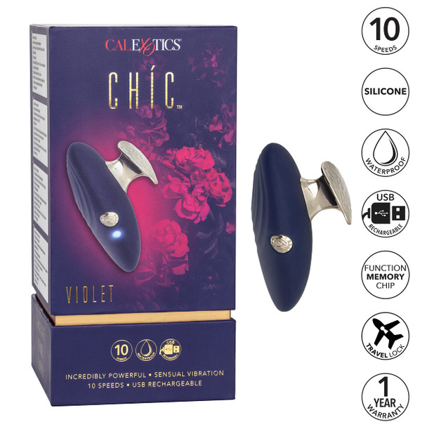 Chic Violet Handheld Massager