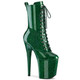 Lace-Up Ankle Boot (Green)