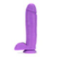Neo 10" Dual Density Dildo w/ Balls