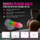Rainbow Rave 6.5" Silicone Glow Dildo