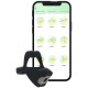 Strobe App Control Vibrating Cock Ring