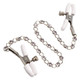 Crystal Chain Nipple Clamps