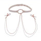 Peaches 'N Creame Collar w/ Nipple Clamps