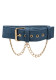 Ride Em Denim Collar w/ Leash