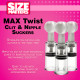 MaxTwist Clit & Nipple Tripple Sucker Set