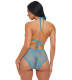 Blue Dream Fishnet Set