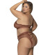 Caramel Kiss Bralette & Open Back Panty