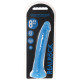 Glow In The Dark Dildo - Blue