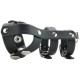 Double Cock & Ball Strap w/ Leash Lead