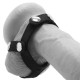 Silicone T-Style Cock Ring w/ Ball Divider