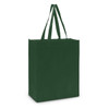 A green Avanti Tote Bag with sturdy handles, featuring a spacious design for carrying various items.