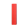 A red power bank with a capacity of 2,000 mAh, designed for charging phones and other electronic devices.