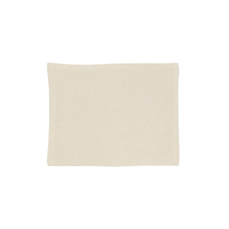A beige folding calico tote bag with a simple design and no visible branding.