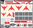 Flite Test SkyFX Master Series F-14 Top Gun Maverick Rogue Nation Decal Set