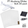 FT Fighter Glider Bulk 20-Pack (Mustang)