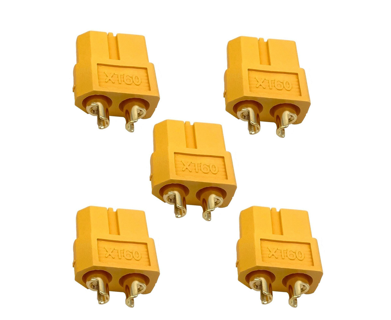 Female XT60 connectors (5pcs/bag)